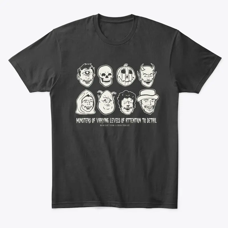 Monsters of Varying Levels tee