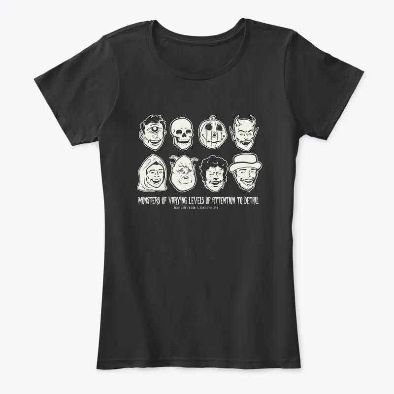 Monsters of Varying Levels tee